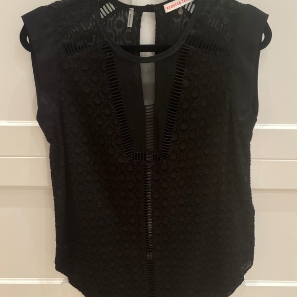 Rebecca Taylor - Silk Black Tank, Size 0 - Picture 1 of 2